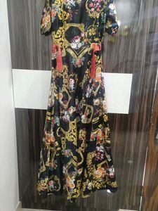 Printed Gown