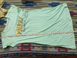 Green Color Baniyan Night Wear