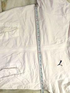 Puma White Zipper Original