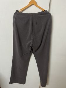 High waist Grey Wide Legs Pant 34 Size