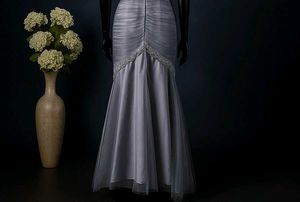 Sale 🎉🎊Elegant Grey Ethnic Gown