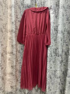 A-line Red Dress