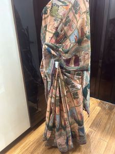 Printed saree