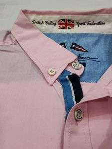 Mast &amp; Harbour Pink Casual Shirt