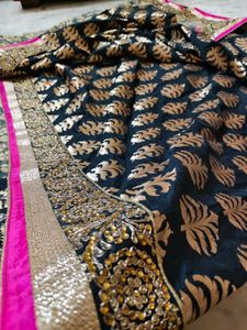 Beautiful Combination ❤️ Saree No Blouse
