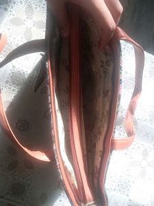 Patchwork Tote Bag with Matching Pouch