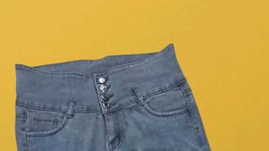 M@100 Size-32 Light Wash Denim Jeans