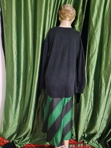 zara Striped Midi Dress