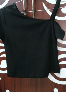 Black Crop Top