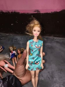 Barbie Doll in Cute Dress