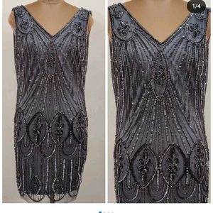 Embellished Dress Party Wear