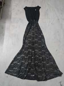 Elegant Black Evening Gown