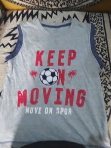 Boys&#39; &#34;Keep On Moving&#34; Tank Top