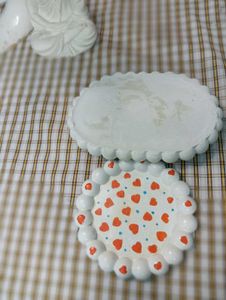 Heart Decor Plate Set