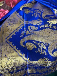 Navy Blue Saree