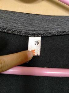 Elegant Grey Buttoned Coat