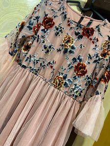 Huge Price Drop Peach MIDI Dress