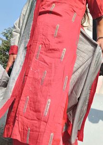 New Gajri Colour Kurta Set