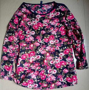 Flower Printed Top 🌸