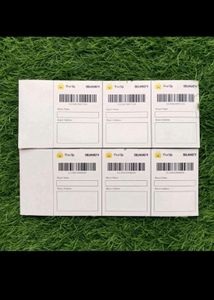 6 Big Packing Bag And Labels With Freebies