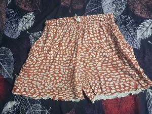 shorts coordset freesize
