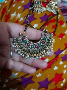 Mangalsutra With Earings