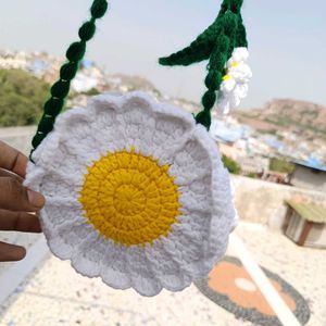 Crochet sunflower sling bag 🌻🧶🎁