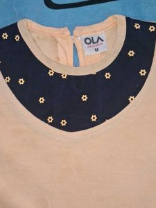 2 PC Frock Pant Set For Baby