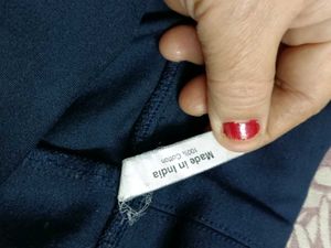 Comfy Blue Casual Pants