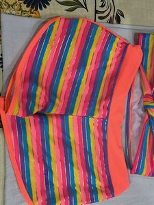 Striped Bikini Set