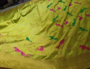 Banarasi Saree Fancy Heavy Border.