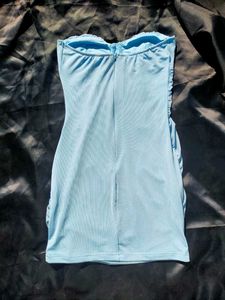 Brand New(Urbanic)Cassidy Blue Strapless Mini Dres