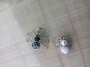 Handmade Spider Pendant Necklace