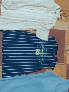 COMBO OF SHIRT , JEANS & SLEEVELESS T-SHIRT