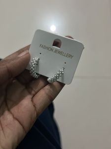 Pearl Hoop Earrings