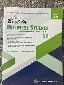 Best in Business Studies XII
