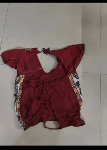 rajasthani work self design light weight blouse