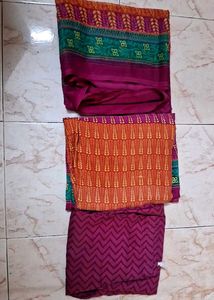 Xl Size Pure Cotton 3pc Kurti Set