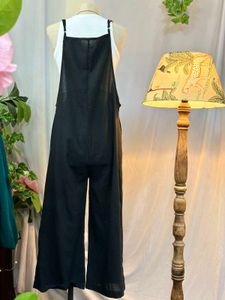 Urbanic Black Wide Leg Jumpsuit