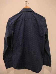 Men&#39;s Blue Striped Shirt