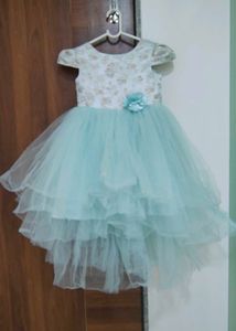 Toy Balloon High Low Dress (6-7year)
