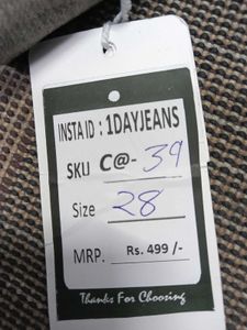 C@39 Size-28 Slim Jeans