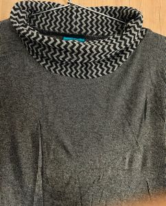 Polo Neck Charcoal One Pice