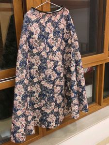 Floral Print Skirt