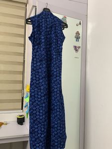 Blue Printed Kurta