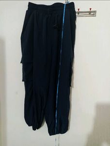 Blue Cargo Pants