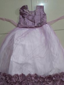 Pink Rose Gown (with sleeves unstitched)