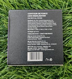 Shipping Only 29Rs/- Limited Time Offer 🫴Sugar Contour De Forse Mini Highlighter