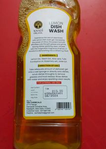Khadi Organic Dish Wash And Toilet Cleaner, New