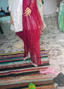 Frock Kurti N Dhoti Salwar